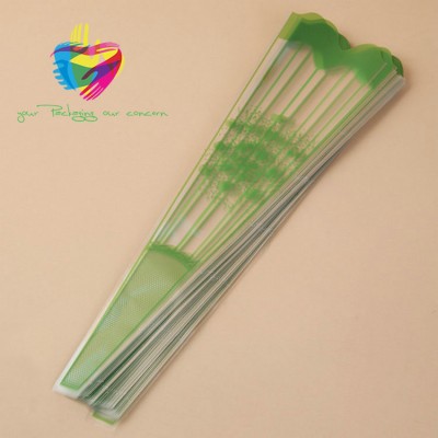 Yiwu color imprineted color high transparence clear flower sleeve