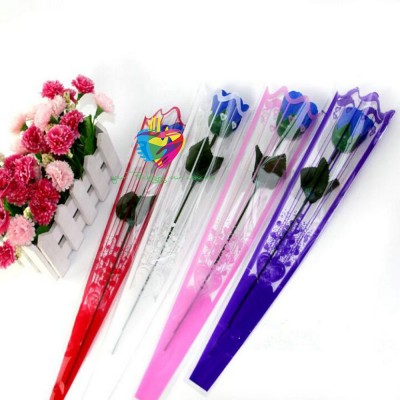 Colored grade A quality cheapest wholesale flower bouquets sleeves