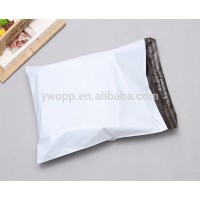 Yiwu Custom made flat poly bag plastic carrying courier bag for shipping mailing